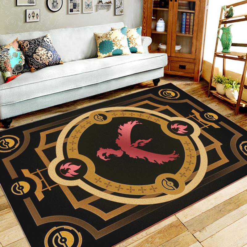 Pokemon Team Valor Area Rectangle Rug