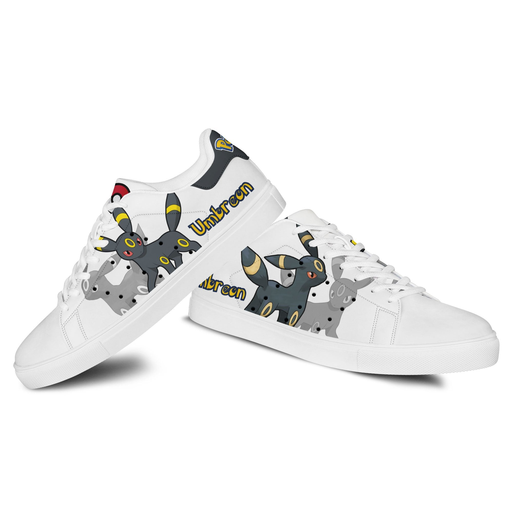 Pokemon Umbreon Skate Sneakers Custom Anime Shoes