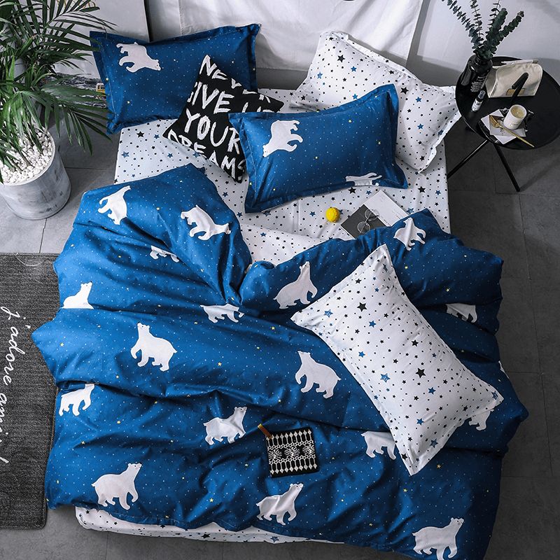 Polar Bear Luxury Duvet Cover Bedding Set