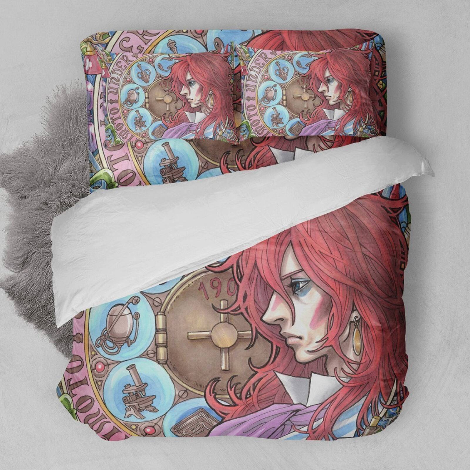 Ponyon Hayao Miyazaki Duvet Cover Bedding Set