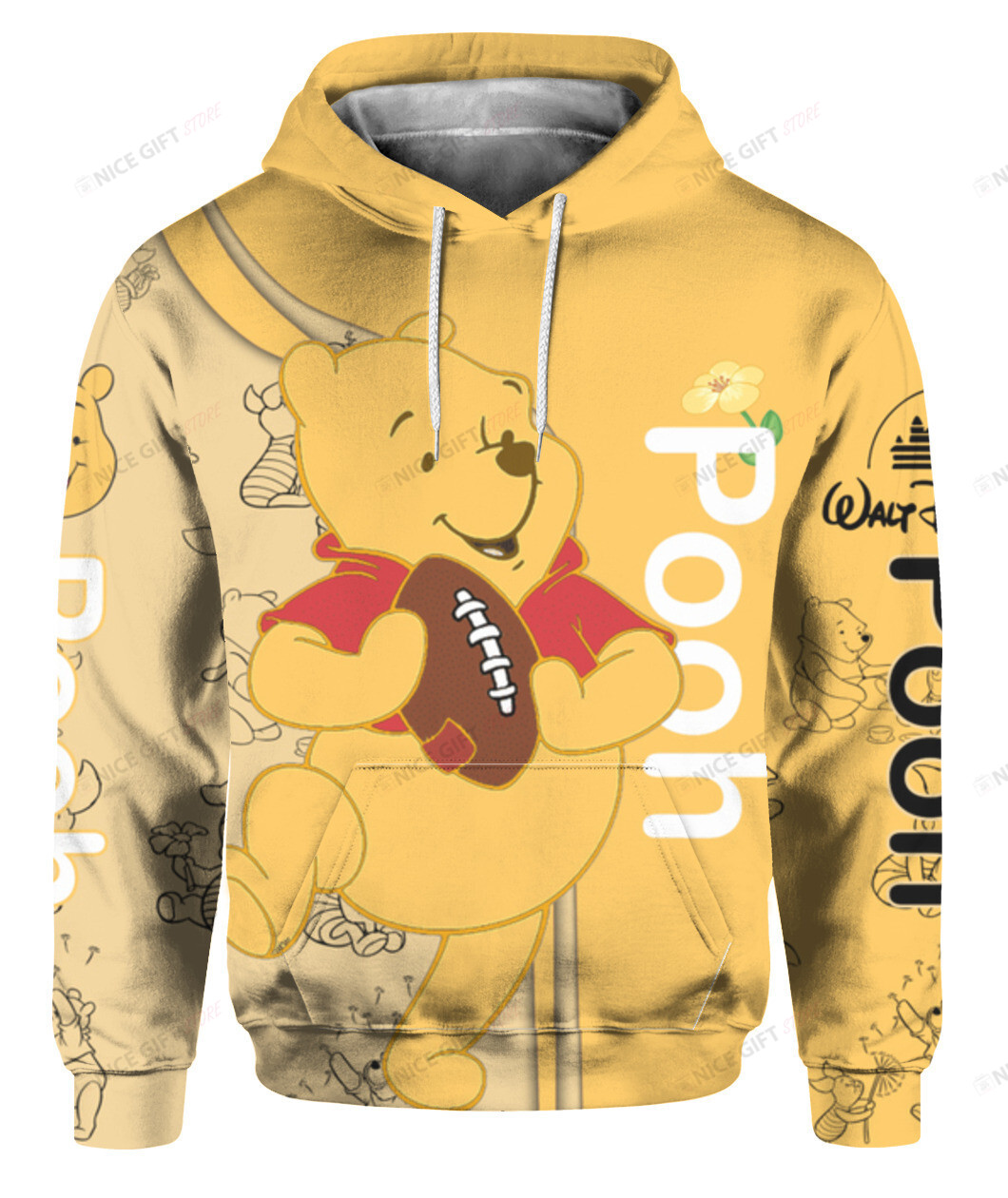 Pooh 3D Hoodie Gift For Fans