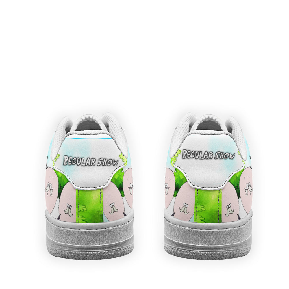 Pops Maellard Air Sneakers Custom Regular Show Shoes