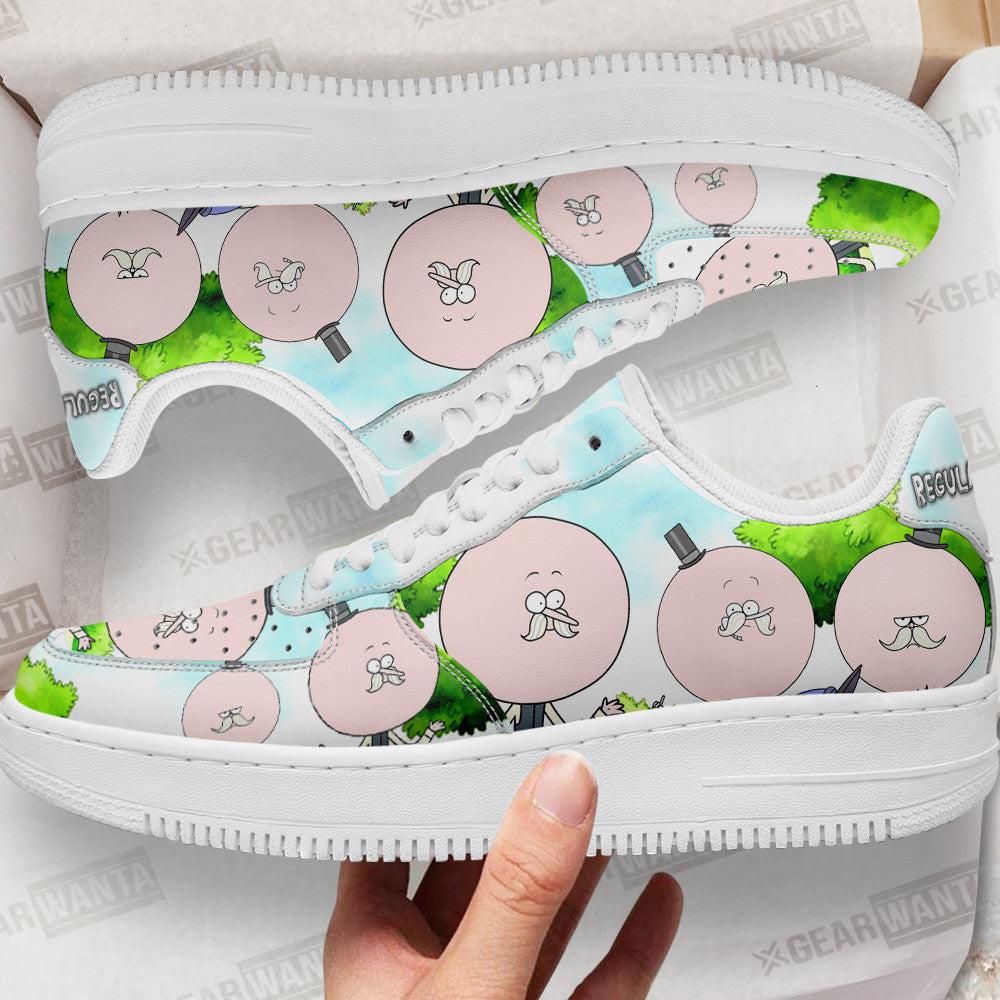 Pops Maellard Air Sneakers Custom Regular Show Shoes