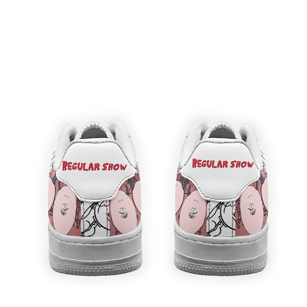 Pops Maellard Regular Show Air Sneakers Custom Cartoon Shoes
