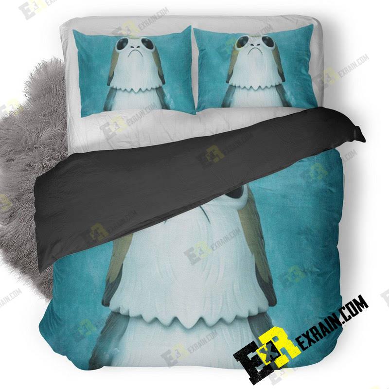 Porgs In Star Wars The Last Jedi Tp 3D Customized Duvet Cover Bedding Set
