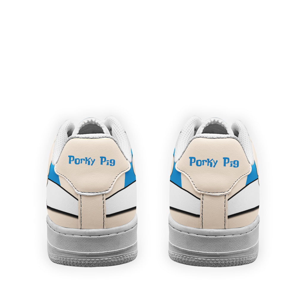 Porky Pig Custom Cartoon Air Sneakers