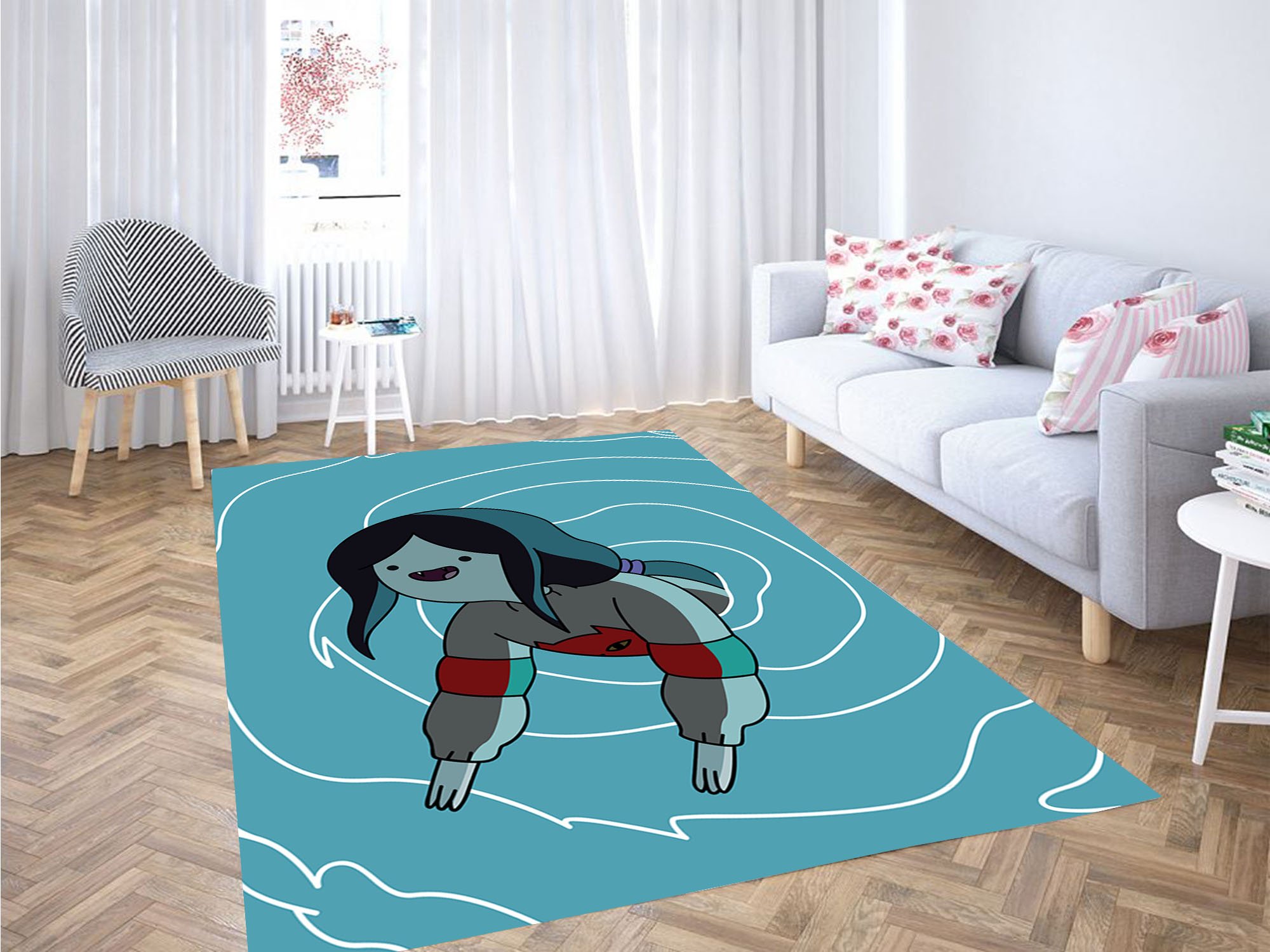 Portal Marceline Adventure Time Carpet Rectangle Rug