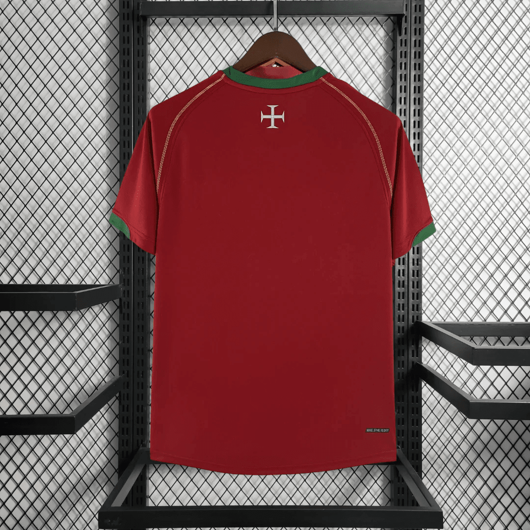 Portugal 2006 Home Retro Soccer Jersey