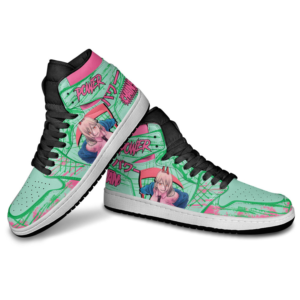 Power JD1s Sneakers Anime Shoes, Air Jordan Hightop