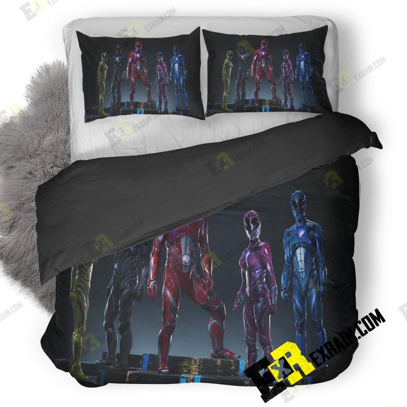 Power Rangers Image 3D Customized Duvet Cover Bedding Set
