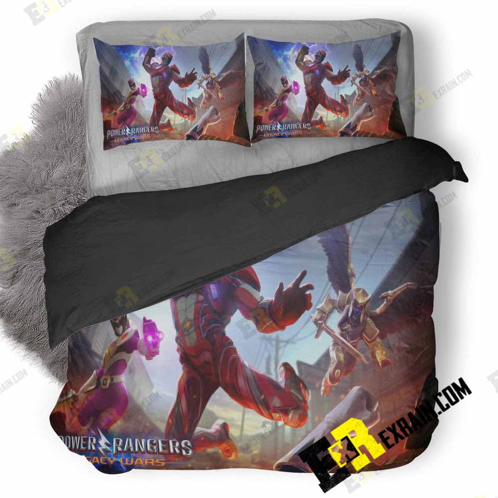 Power Rangers Legacy Wars On 3D Customized Duvet Cover Bedding Set