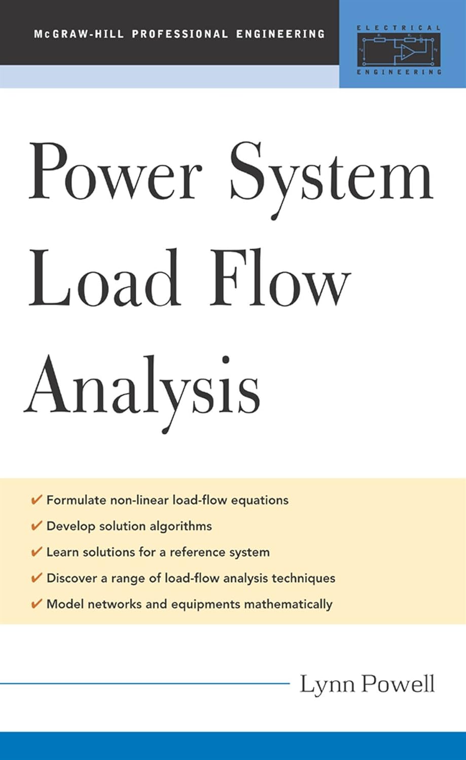 Power System Load Flow Analysis (Professional Engineering S) (PDF/EPUB Version)
