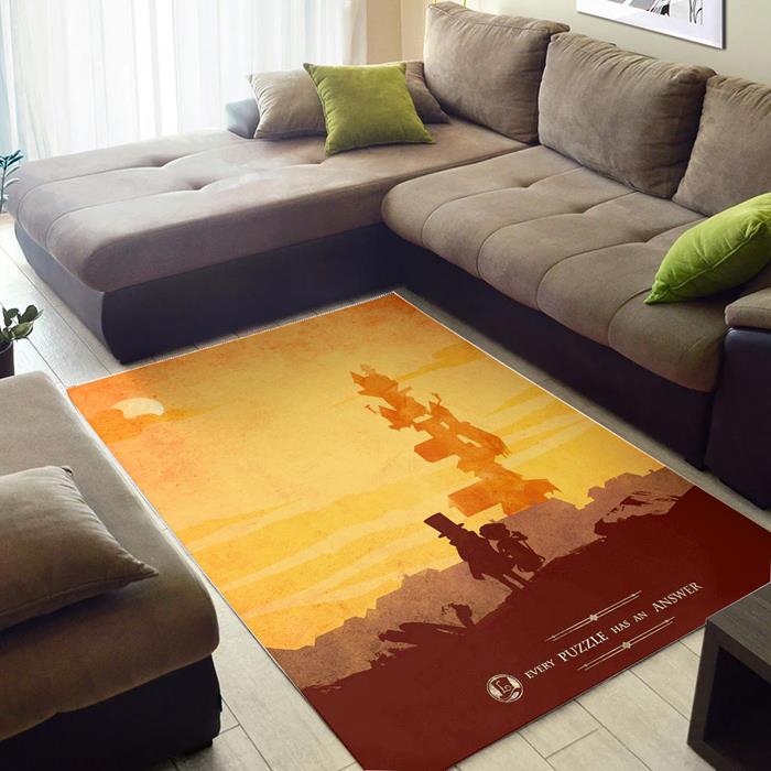 Pr Layton of Zelda Rectangle Rug – Custom Size And Printing