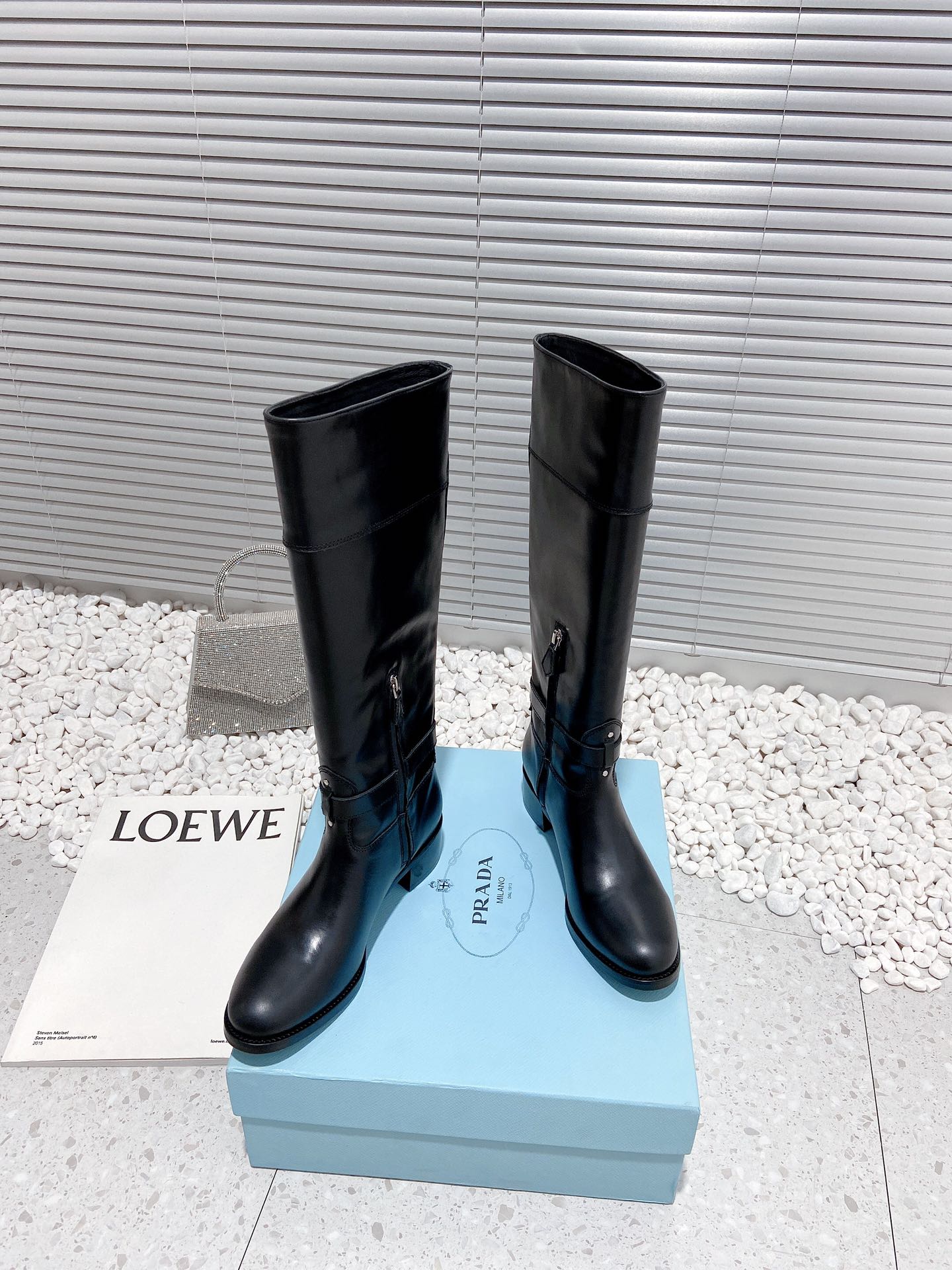 Prada Boots Black For Women PRD