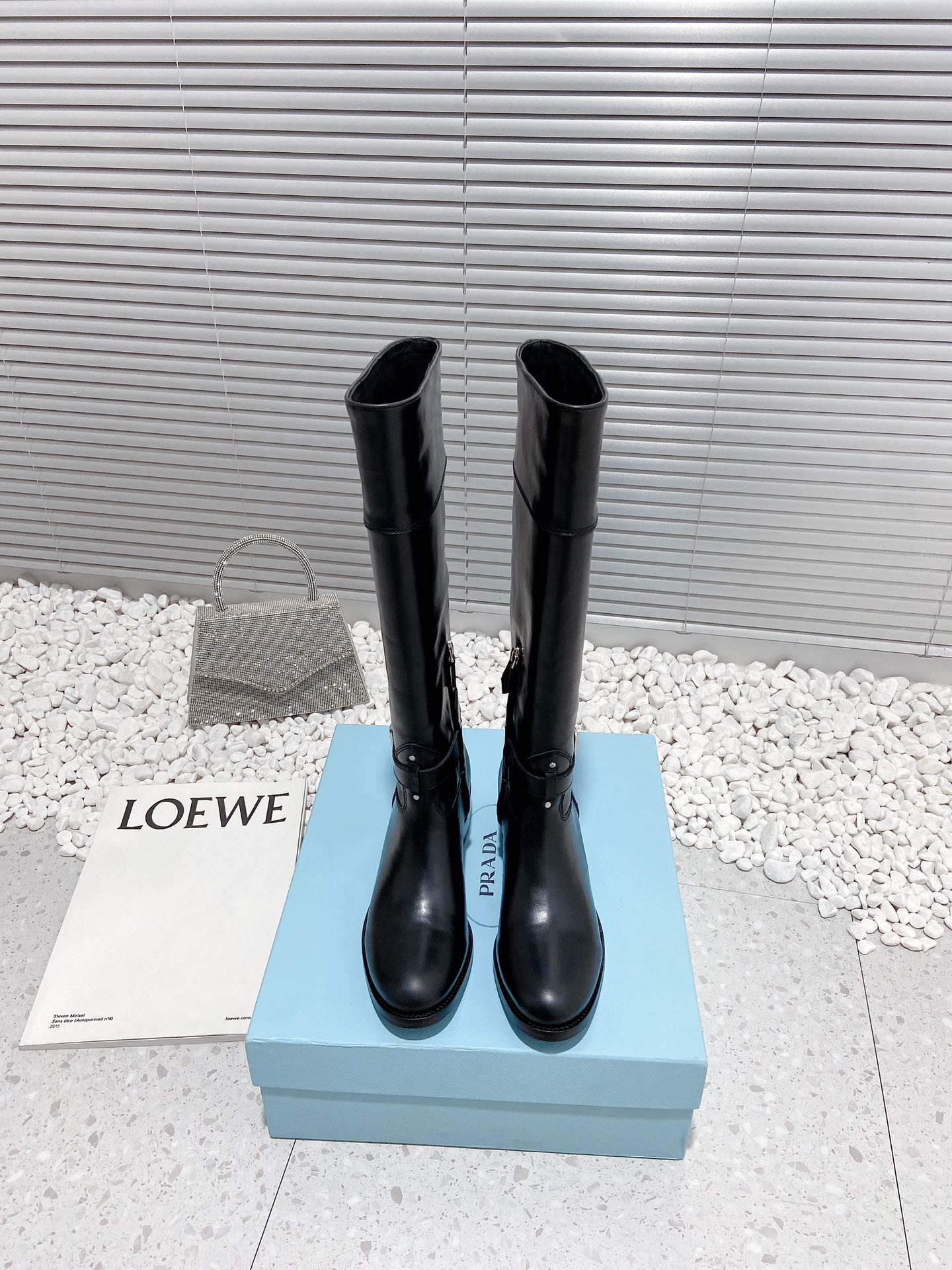 Prada Boots Black For Women PRD