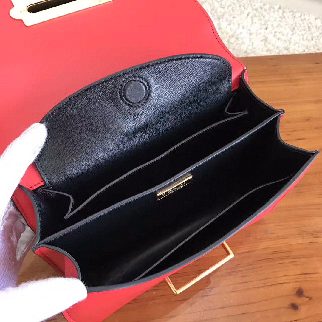 Prada Cahier Bag Red For Women, Women’s Bags 7.9in/20cm