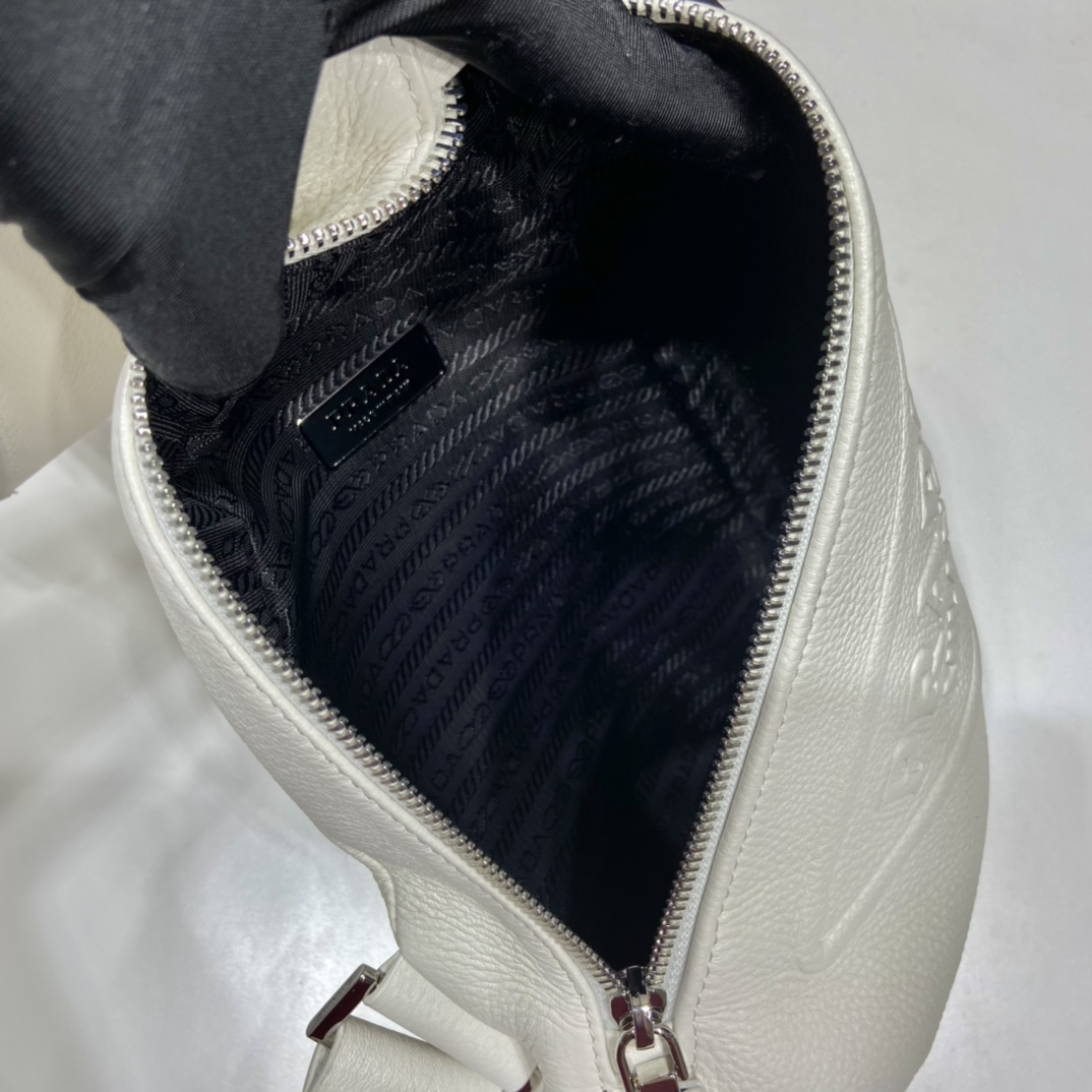 Prada Cross Bag White For Women, Women’s Bags 12.6in/32cm 2VZ098_2BBE_F0K74_V_OLO