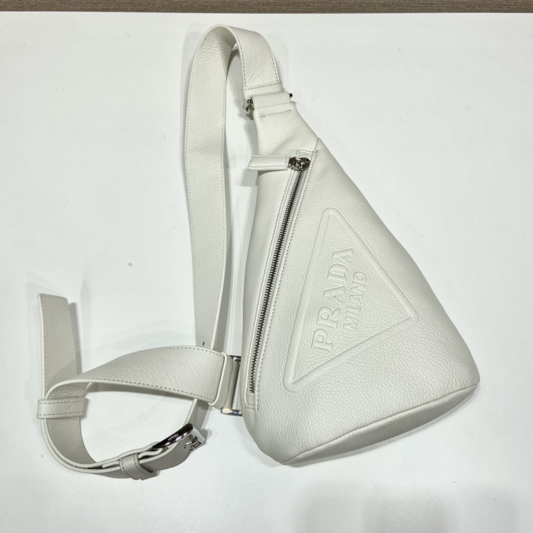 Prada Cross Bag White For Women, Women’s Bags 12.6in/32cm 2VZ098_2BBE_F0K74_V_OLO
