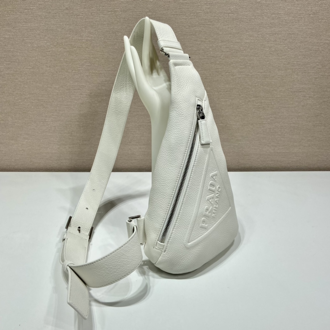 Prada Cross Bag White For Women, Women’s Bags 12.6in/32cm 2VZ098_2BBE_F0K74_V_OLO