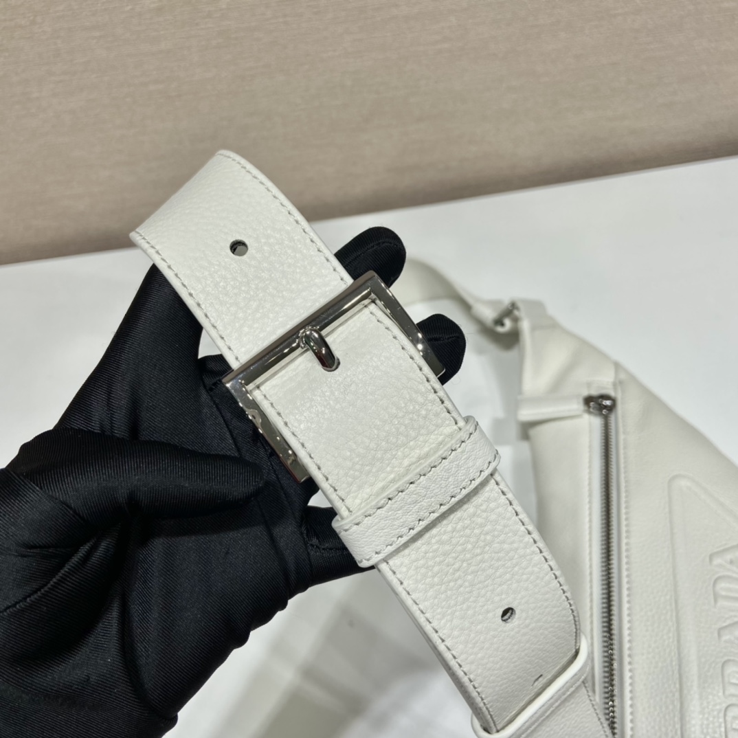 Prada Cross Bag White For Women, Women’s Bags 12.6in/32cm 2VZ098_2BBE_F0K74_V_OLO