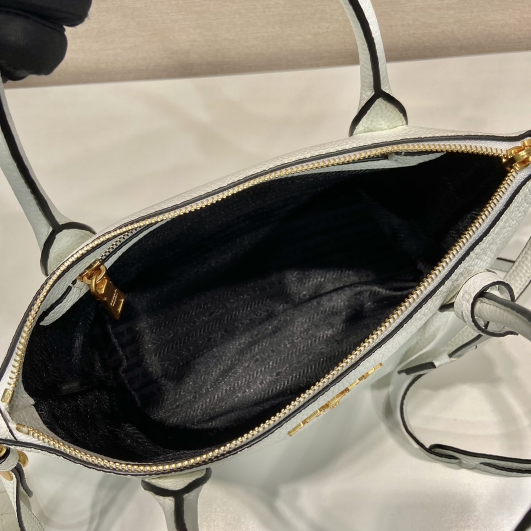 Prada Double Saffiano Mini Bag Beige For Women, Women’s Bags 9.8in/25cm 1BG443_2A4A_F0036_V_XOO