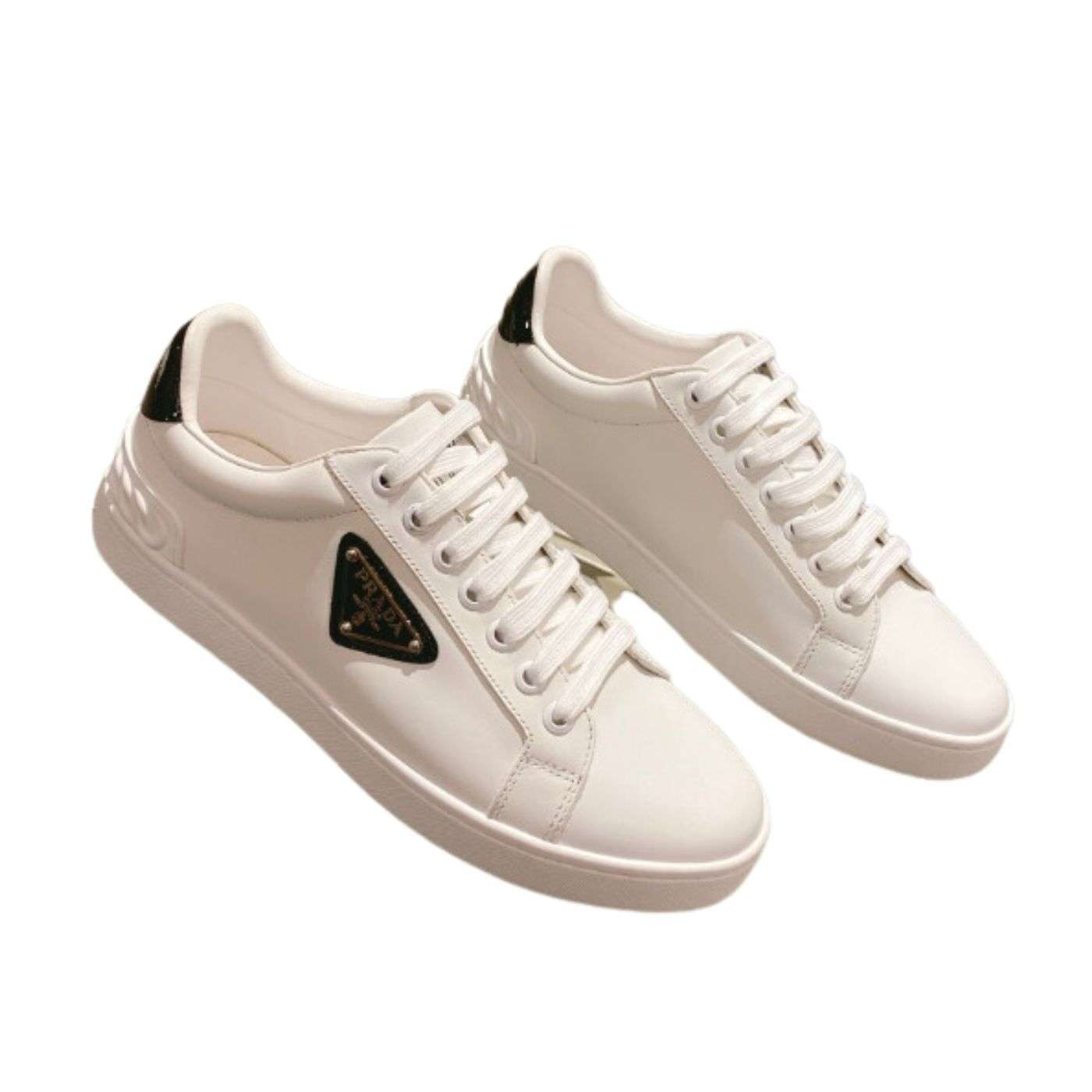 Prada Fyre Low Heel Sneaker White For Women