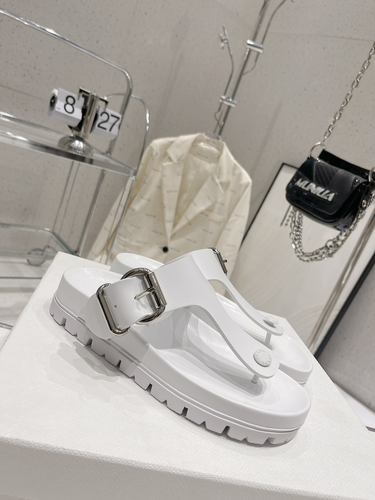 Prada Holster AD Coastal White For Women