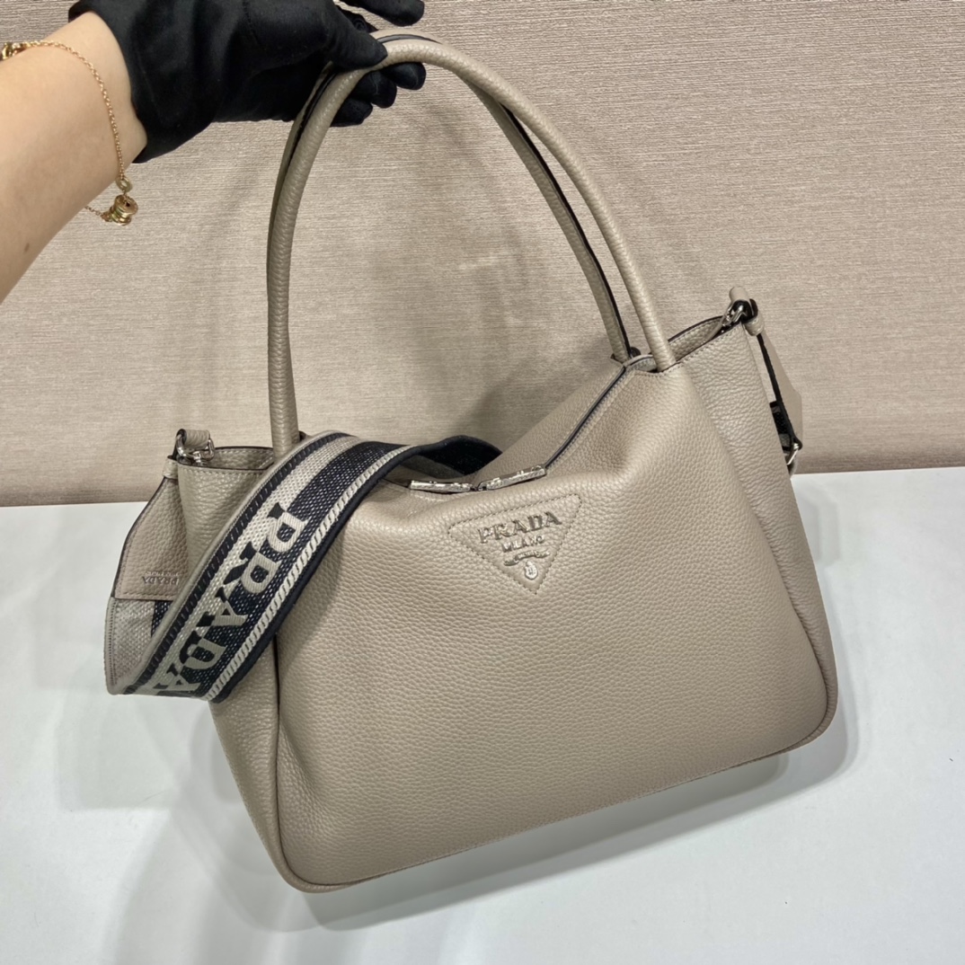 Prada Large Handbag Beige For Women, Women’s Bags 12.6in/32cm