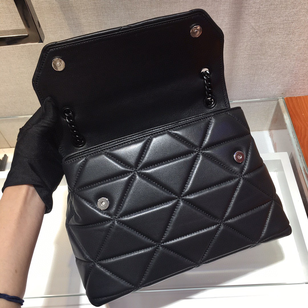 Prada Large Nappa Spectrum Bag Black For Women, Women’s Bags 10.6in/27cm 1BD231_WDF0_F0ES9_V_OOO