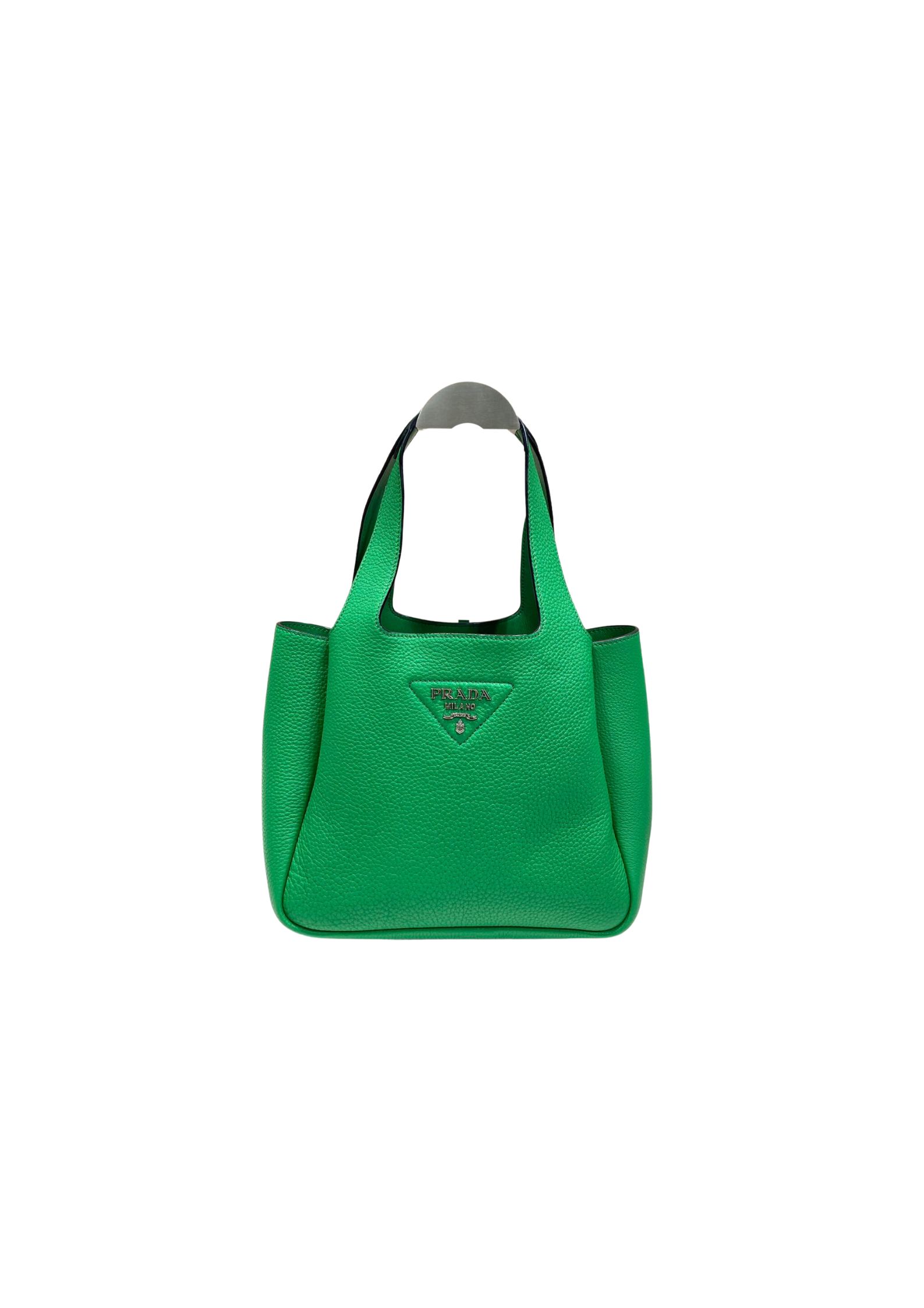 Prada Medium Handbag In Green For Women 9.8 in/ 25cm