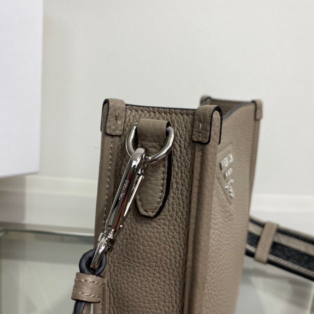 Prada Mini Shoulder Bag Beige For Women, Women’s Bags 7.9in/20cm