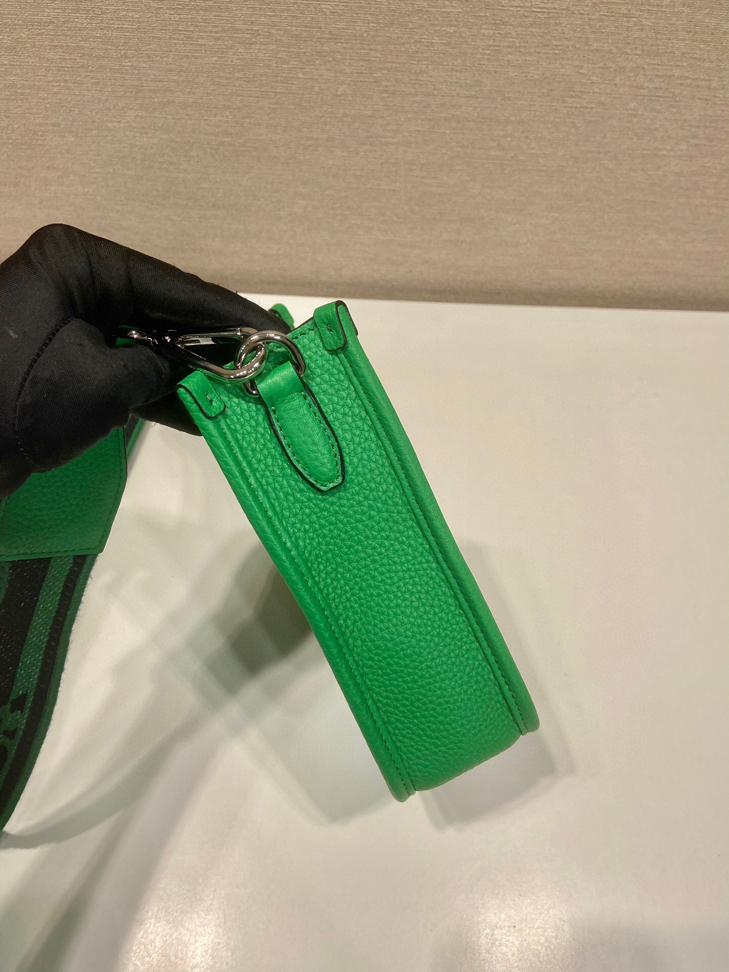 Prada Mini Shoulder Bag In Green For Women 7.8 in/20cm 1BH191_2DKV_F0YFM_V_3OO