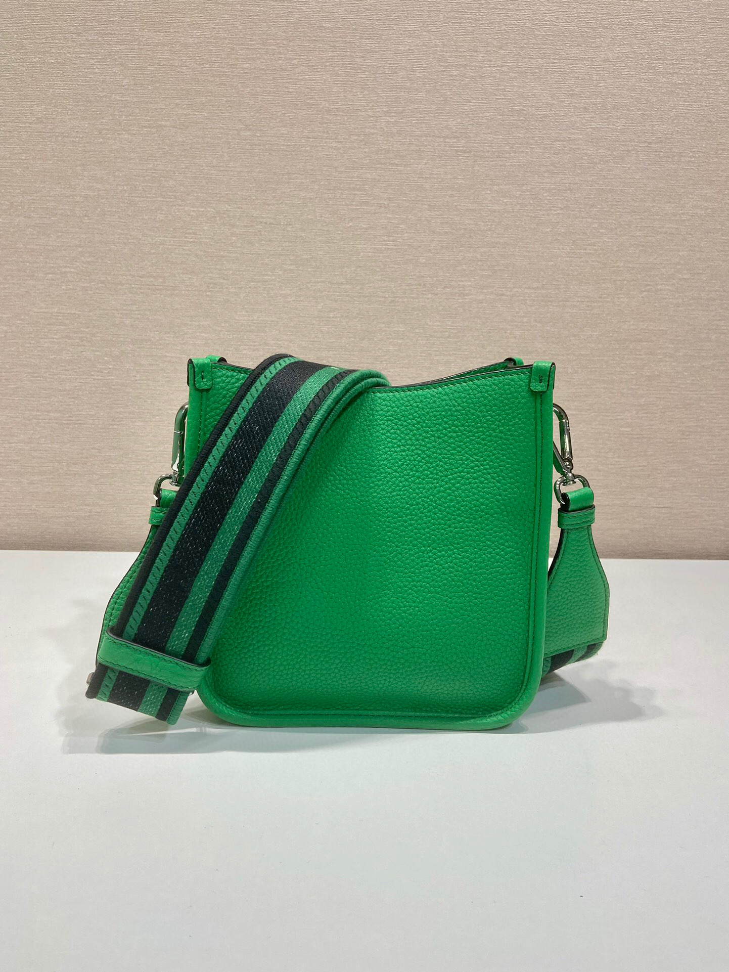 Prada Mini Shoulder Bag In Green For Women 7.8 in/20cm 1BH191_2DKV_F0YFM_V_3OO
