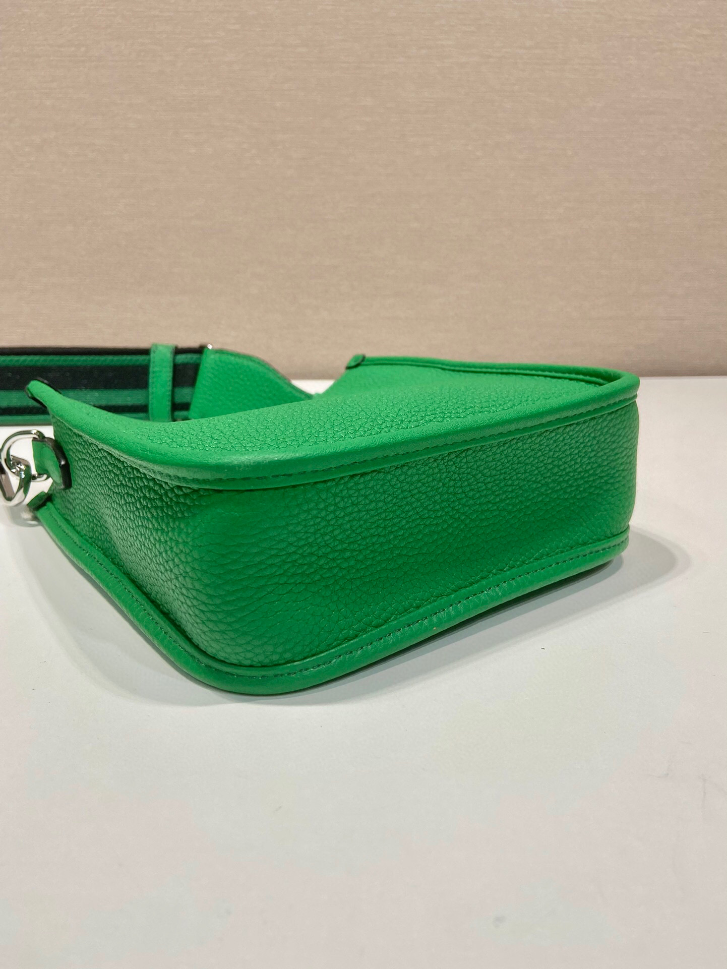 Prada Mini Shoulder Bag In Green For Women 7.8 in/20cm 1BH191_2DKV_F0YFM_V_3OO