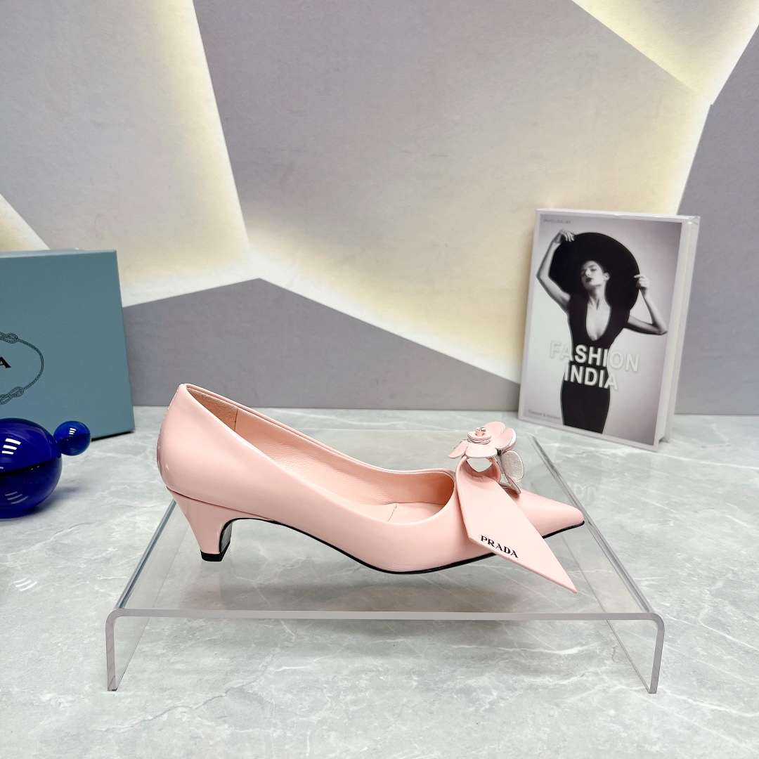 Prada Patent Pumps Pink For Women