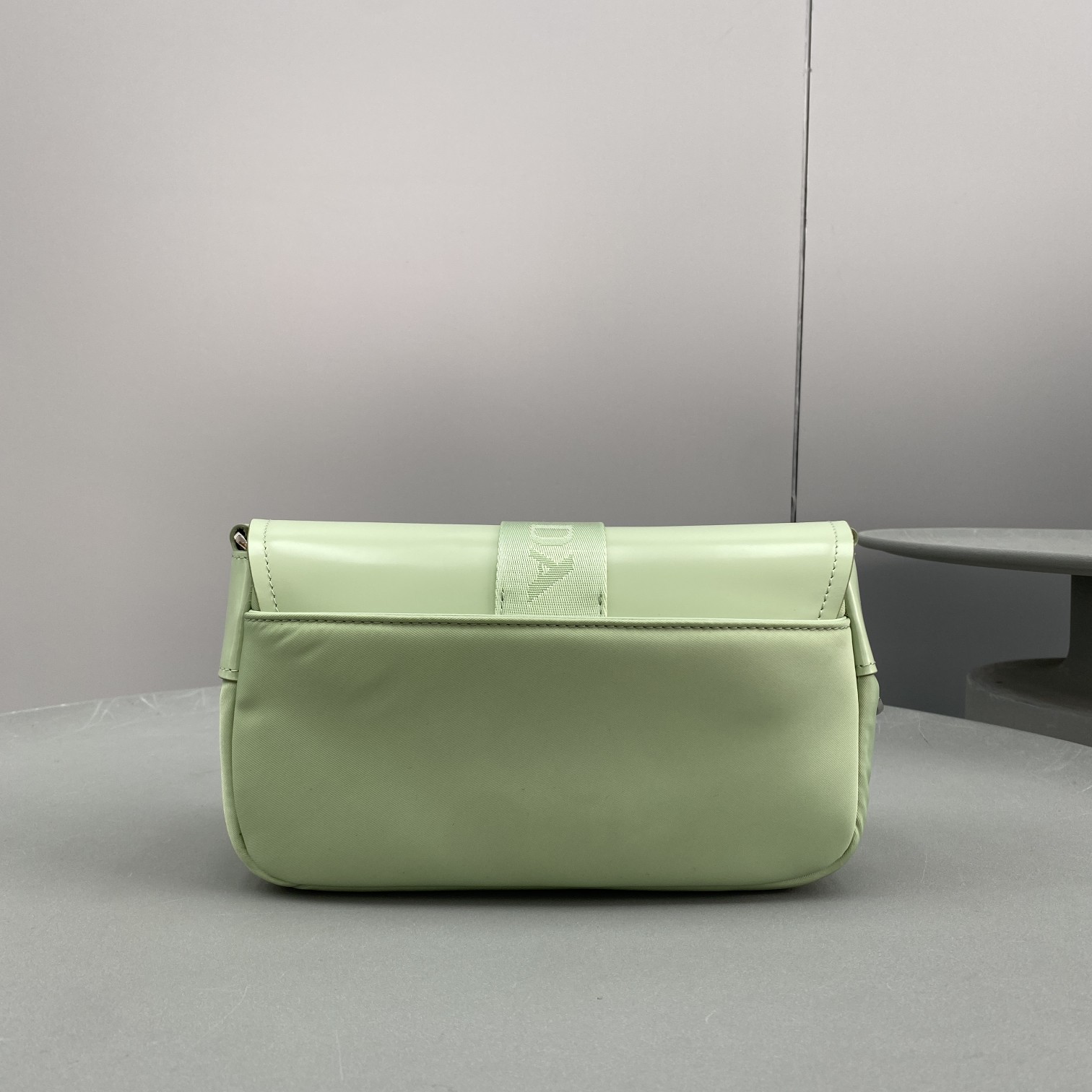Prada Pocket Nylon And Brushed Bag Beige For Women, Women’s Bags 9in/23cm 1BD295_789_F0F24_V_BFO