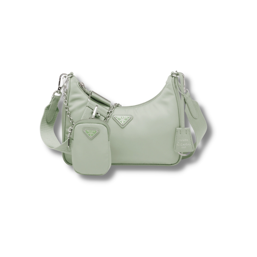 Prada Re-Edition 2005 Re-Nylon Bag Aqua For Women-1BH204_R064_F0934_V_V9L