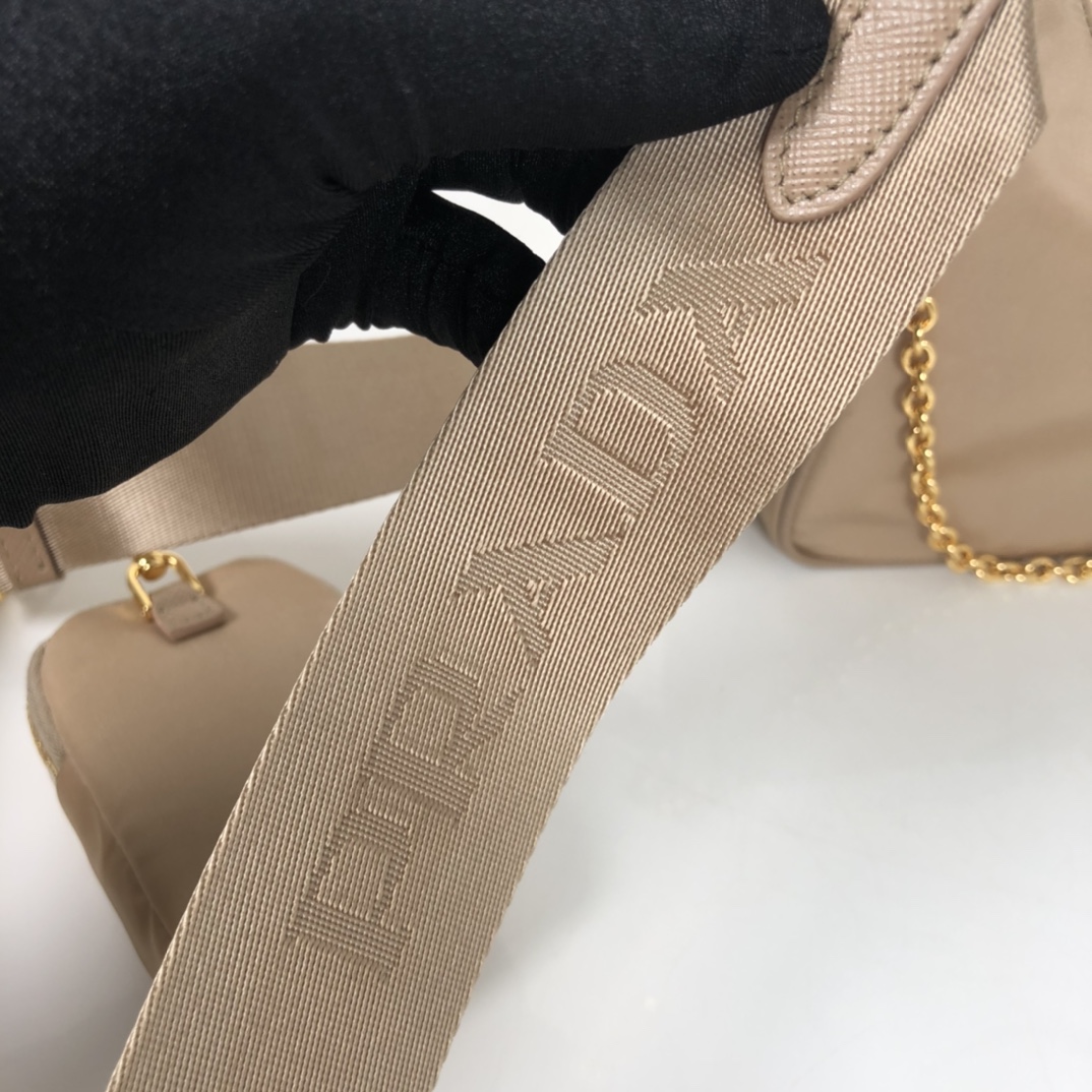 Prada Re-Edition 2005 Saffiano Bag Beige For Women, Women’s Bags 8.6in/22cm 1BH204_NZV_F0MUH_V_V2M