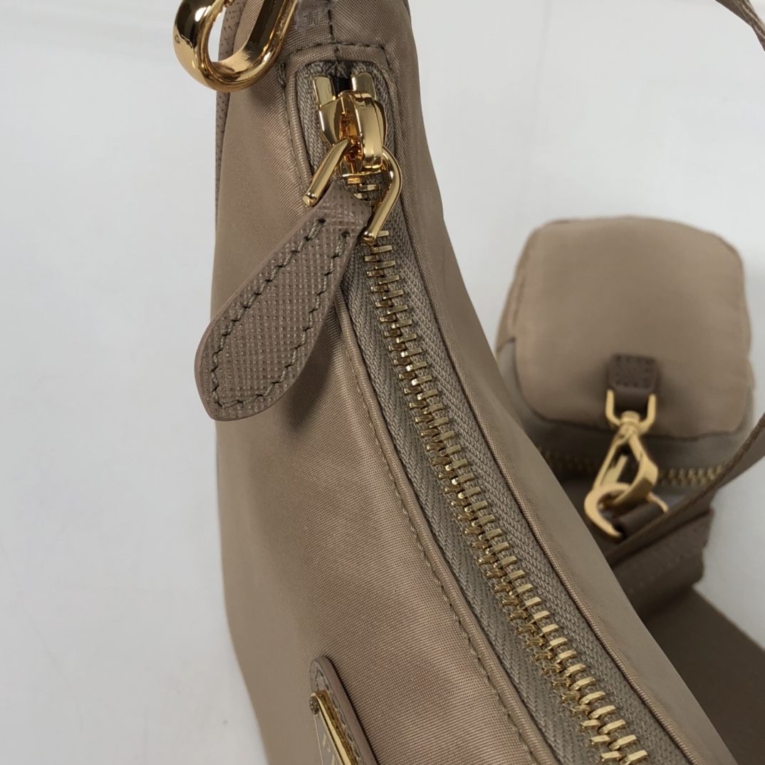 Prada Re-Edition 2005 Saffiano Bag Beige For Women, Women’s Bags 8.6in/22cm 1BH204_NZV_F0MUH_V_V2M