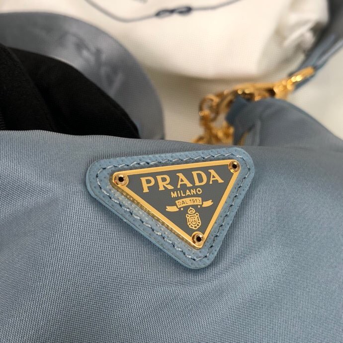 Prada Re-Edition 2005 Saffiano Bag Blue For Women, Women’s Bags 8.6in/22cm 1BH204_NZV_F0ETB_V_V2M