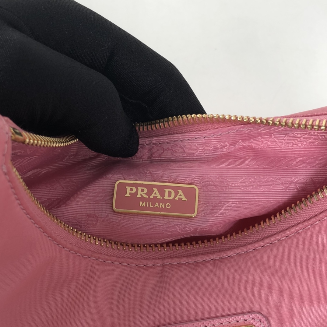 Prada Re-Edition 2005 Saffiano Bag Pink For Women, Women’s Bags 8.6in/22cm 1BH204_NZV_F011S_V_V2M