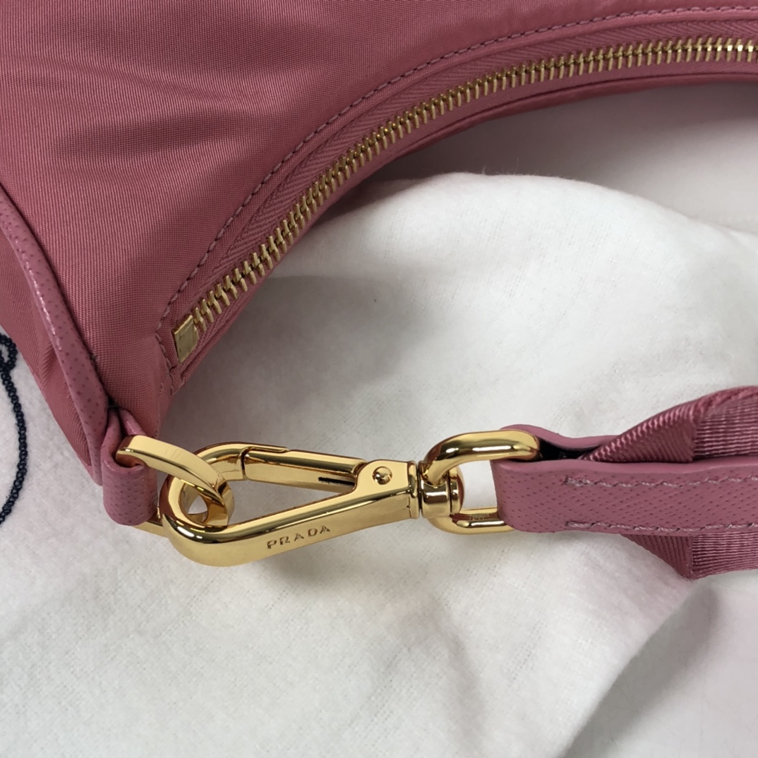 Prada Re-Edition 2005 Saffiano Bag Pink For Women, Women’s Bags 8.6in/22cm 1BH204_NZV_F011S_V_V2M