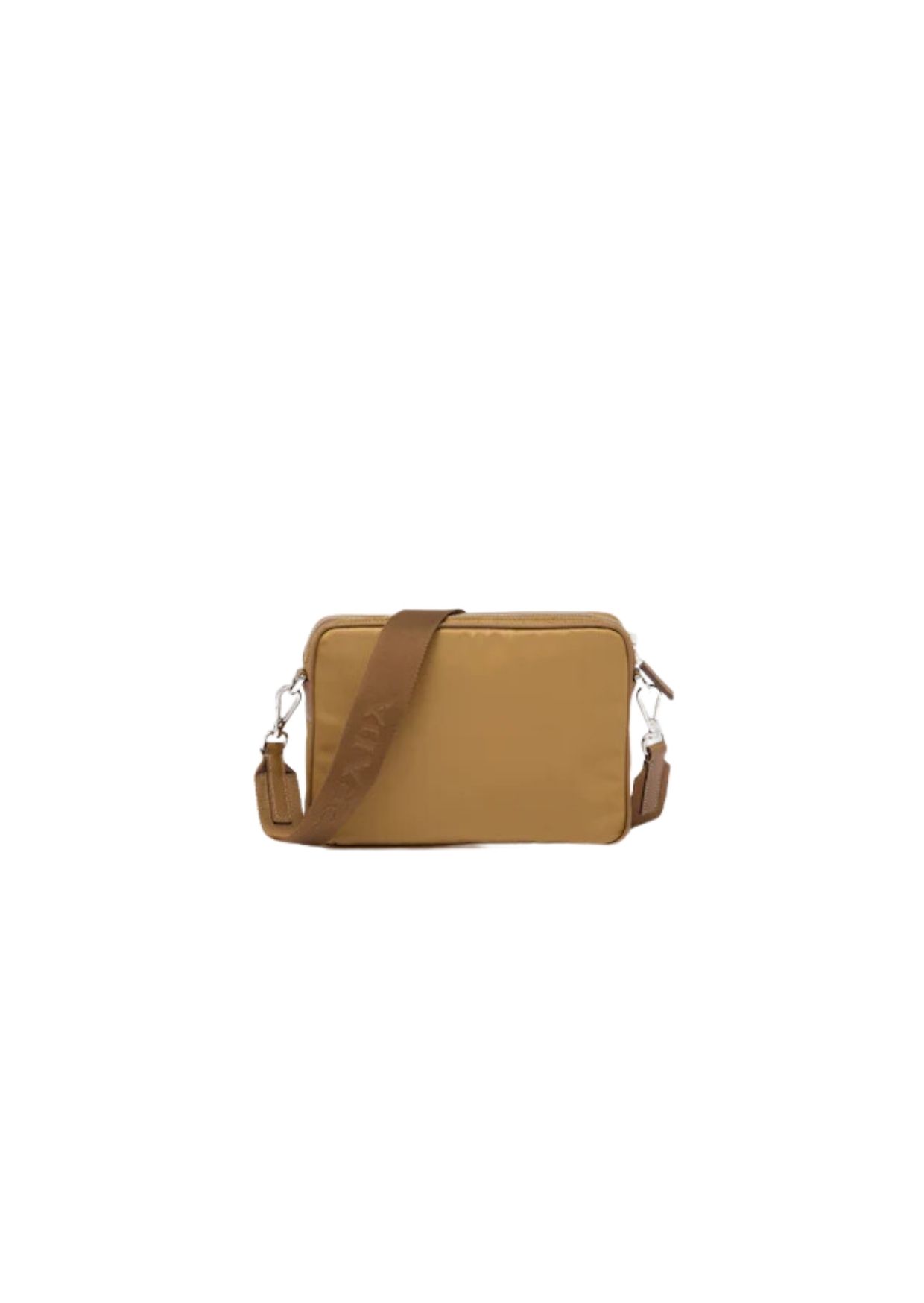 Prada Re-Nylon And Saffiano Shoulder Bag Brown For Women 2VH133_2DMH_F0005_V_XMP