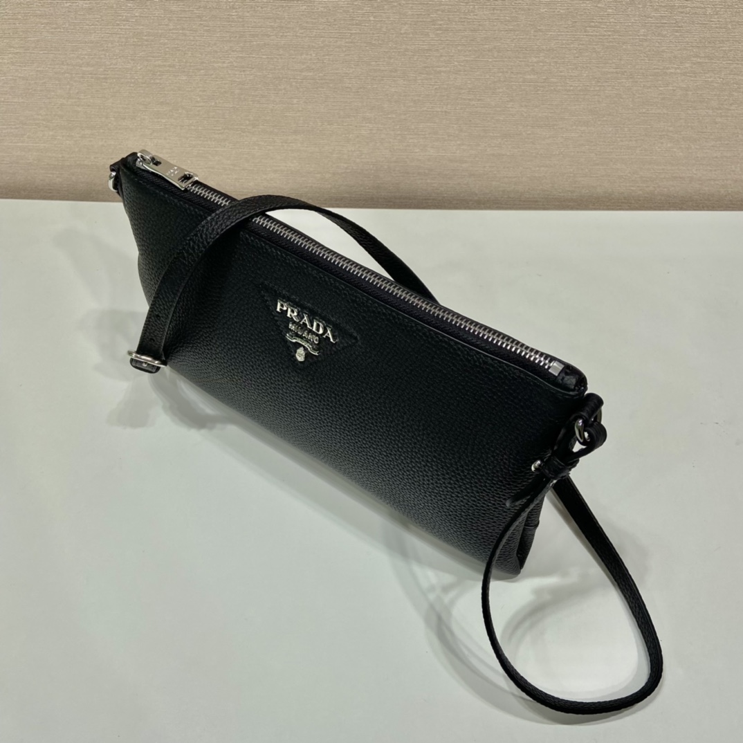 Prada Shoulder Bag Black For Women, Women’s Bags 11.8in/30cm 1BH050_2DKV_F0002_V_3OM