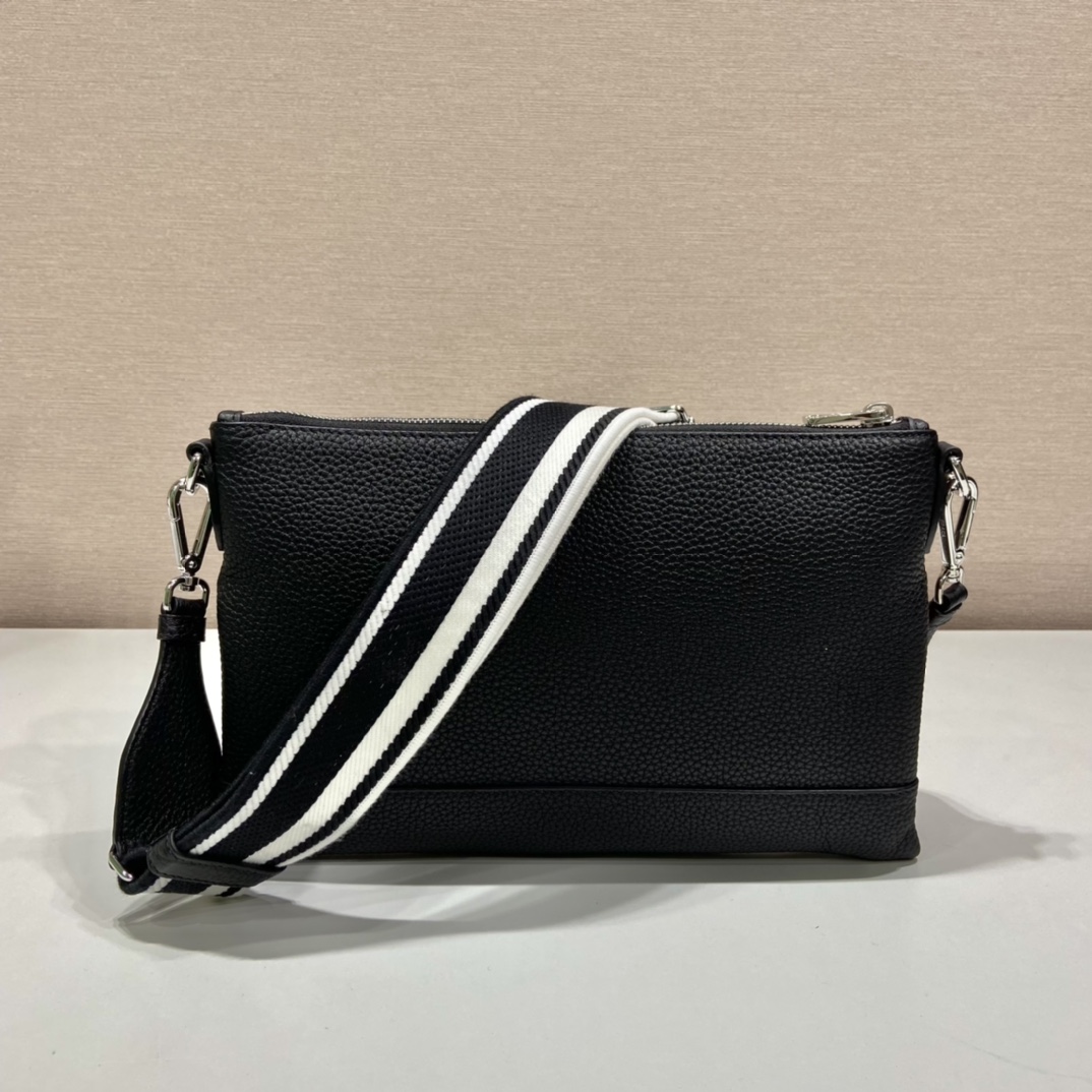 Prada Shoulder Bag Black For Women, Women’s Bags 11.8in/30cm 1BH050_2DKV_F0002_V_3OM