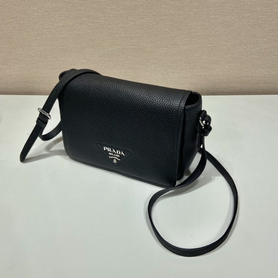 Prada Shoulder Bag Black For Women, Women’s Bags 9in/23cm 1BD314_2DKV_F0002_V_3OO