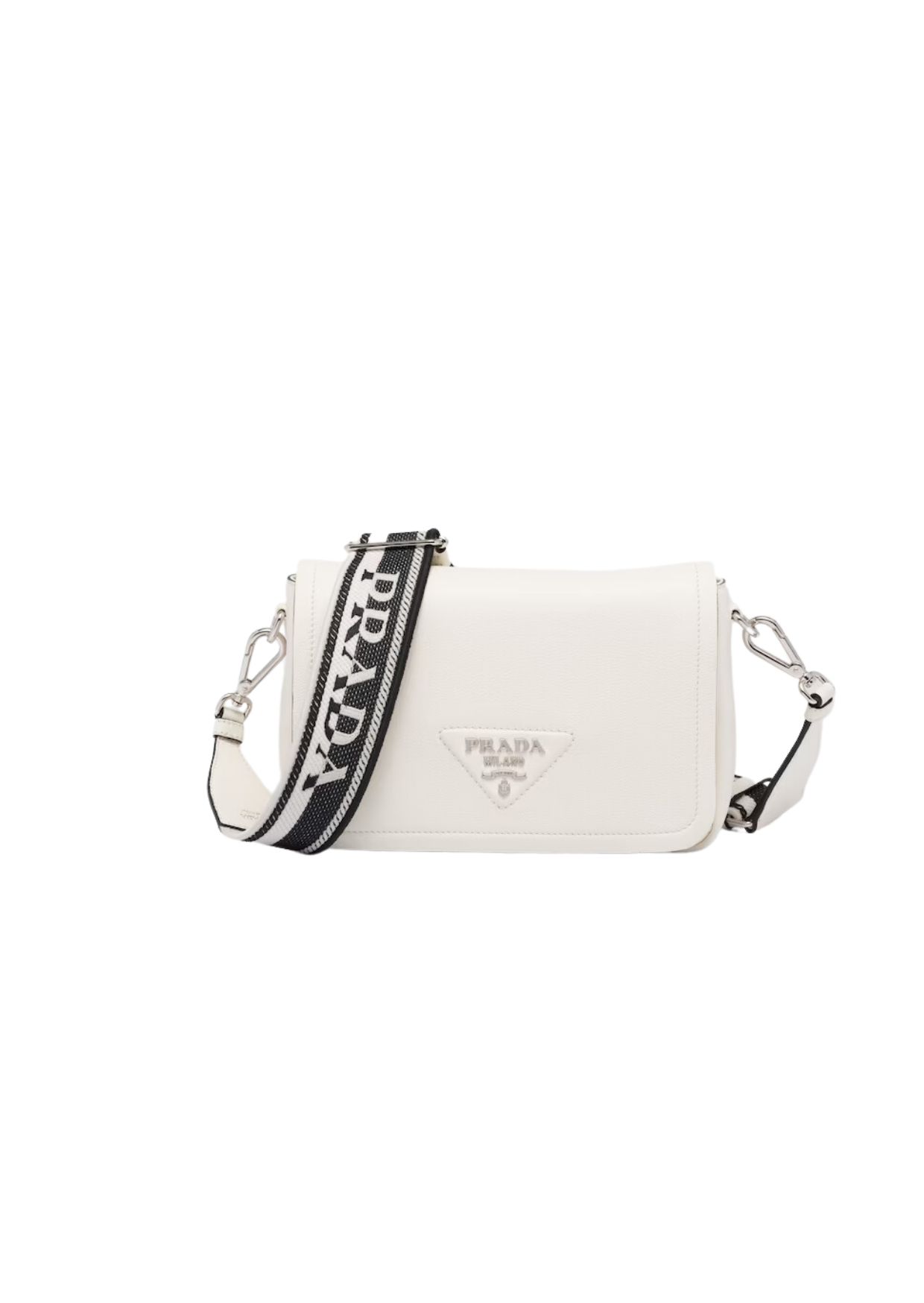Prada Shoulder Bag Black For Women 1BD314_2DKV_F0009_V_3OO