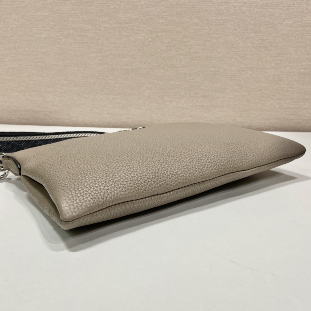 Prada Shoulder Bag Grey For Women, Women’s Bags 11.8in/30cm 1BH050_2DKV_F0572_V_3OM