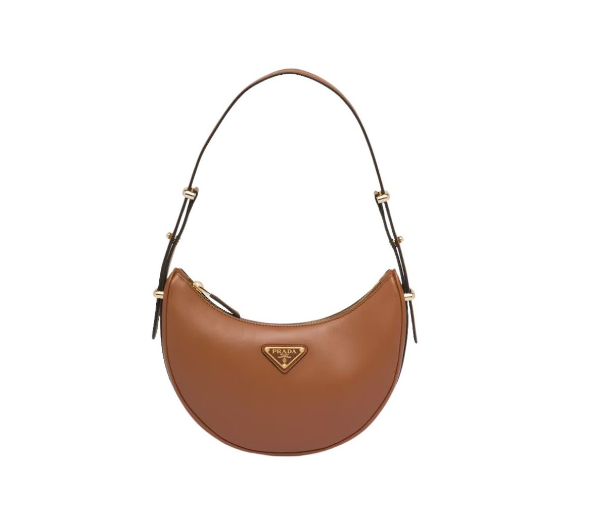 Prada Shoulder Bag In Brown For Women 8.8in/ 22.5cm 1BC194_ASK_F0XUG_V_HOO