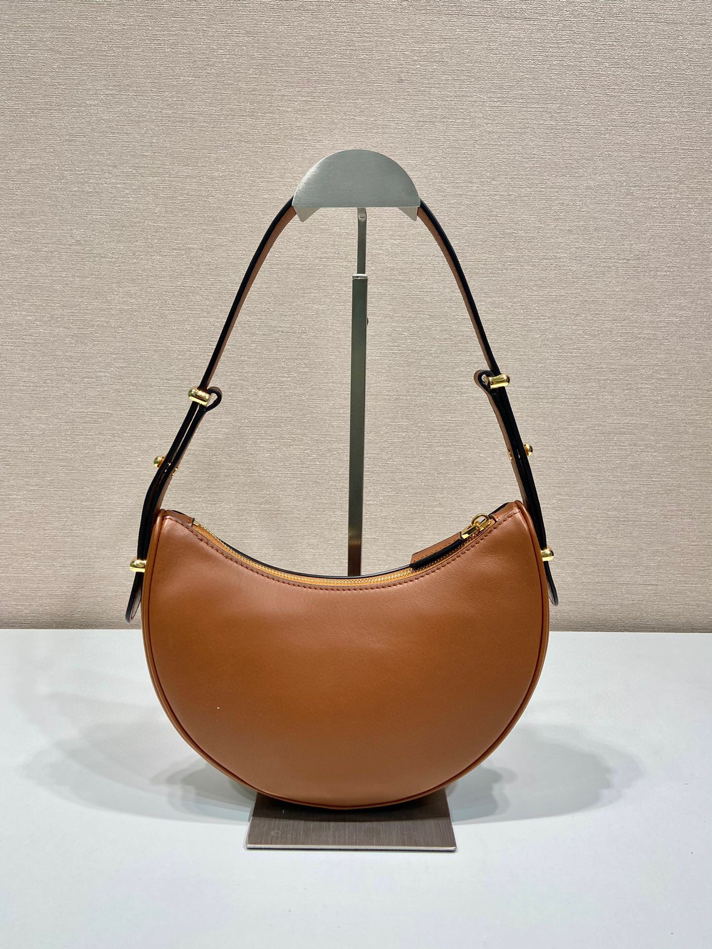 Prada Shoulder Bag In Brown For Women 8.8in/ 22.5cm 1BC194_ASK_F0XUG_V_HOO